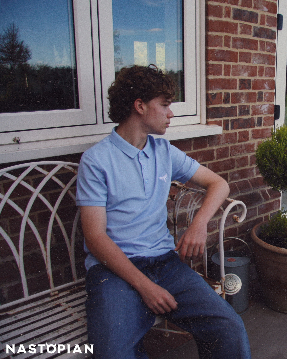Nastopian Classic Polo - Blue