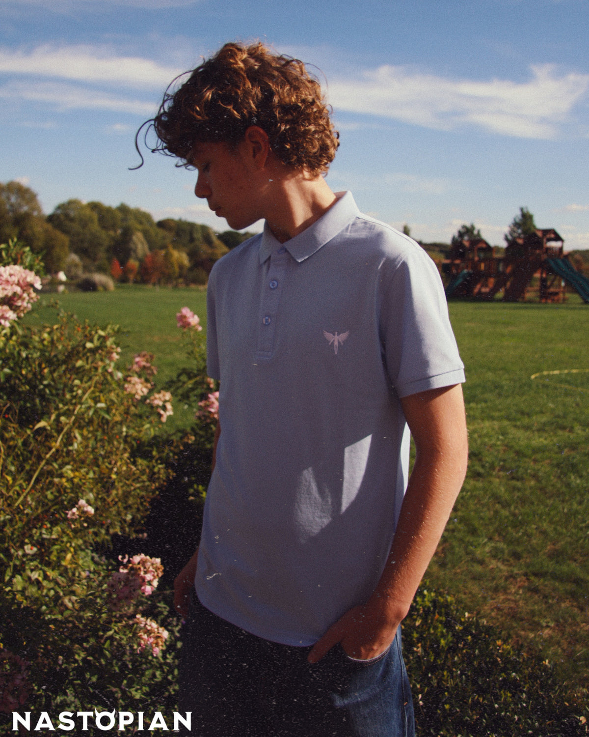 Nastopian Classic Polo - Blue
